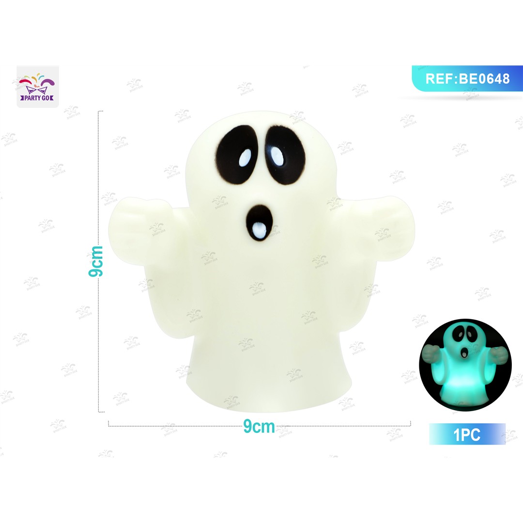 68642 8058617849484 BE0648 halloween lanterna a forma di fantasma con luci rgb