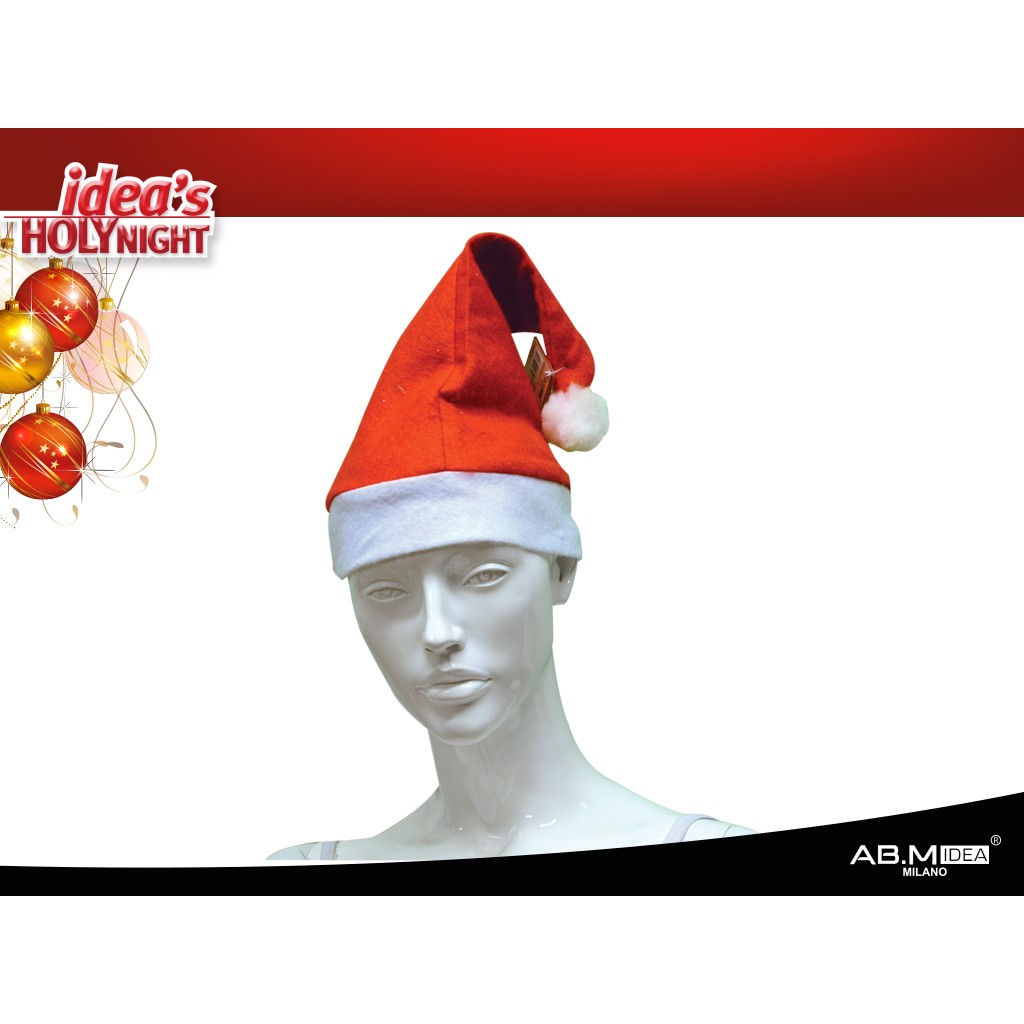 69291 8027501292248 HX910222-RO000843 indumento natalizio cappello santa claus 28x38