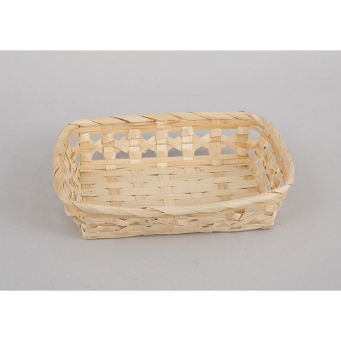 69468 8019959858596 CEN-85859 cestino vimini cm.18x22 naturale rettangolare