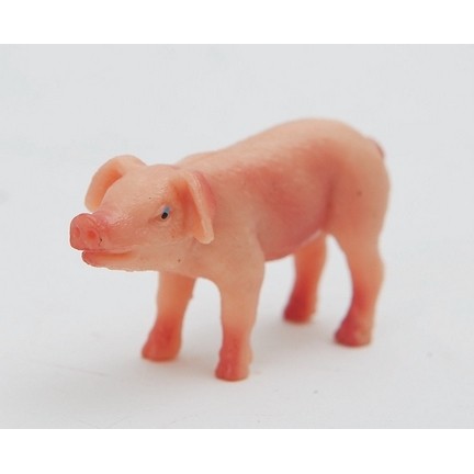 69538 8019959233423 PR-23342 presepe maialino rosa cm.5 in blister