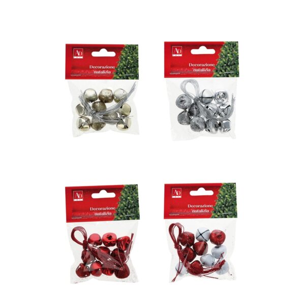 69731 8021785869967 86996 STAR set 10 campanelle in metallo