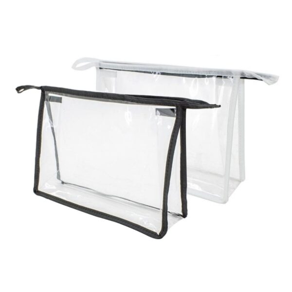 69834 8059174594220 59422 beautycase trasparente bianco e nero