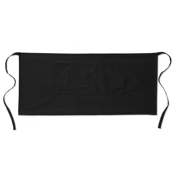 69922 8057014922806 GRE-090B unisex prof.grembiule lungo con tasca nero