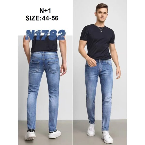 69995 9200000699957 N1782 abbigliamento uomo jeans vita media size:44-54