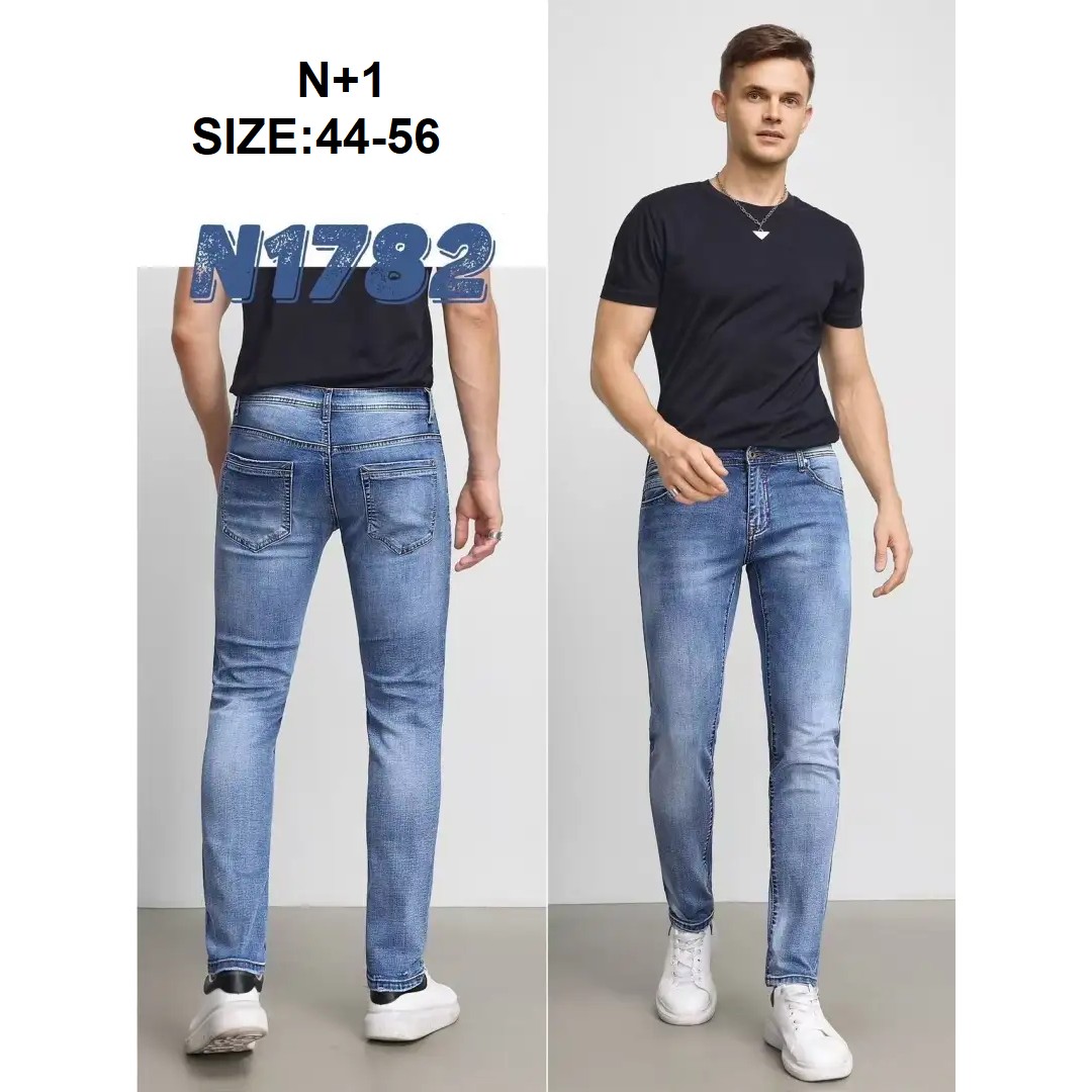 69995 9200000699957 N1782 abbigliamento uomo jeans vita media size:44-54