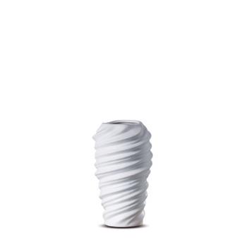 70082 8021785604070 60407 STAR vaso in ceramica bianco polka ø14,5 x 24cm
