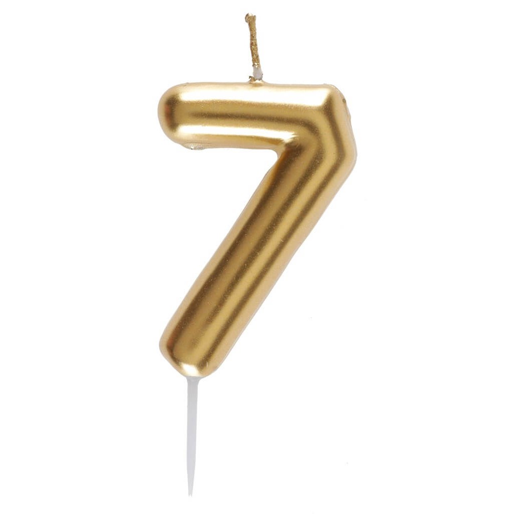 70394 8005310435247 EA0071 candela oro numero 7