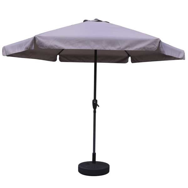 71088 8034116124581 1612458 SAIS ombrellone giardino tondo ø300cm grigio