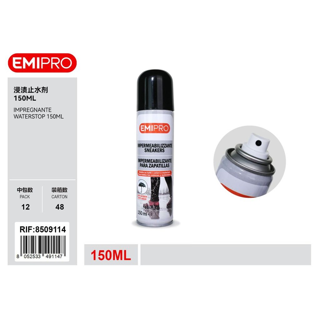 71177 8052533491147 8509114 EMI emi impermeabilizzante per scarpe waterstop