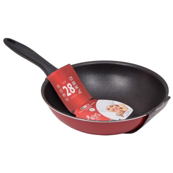 71240 8027458144454 200653 aries padella wok 28cm