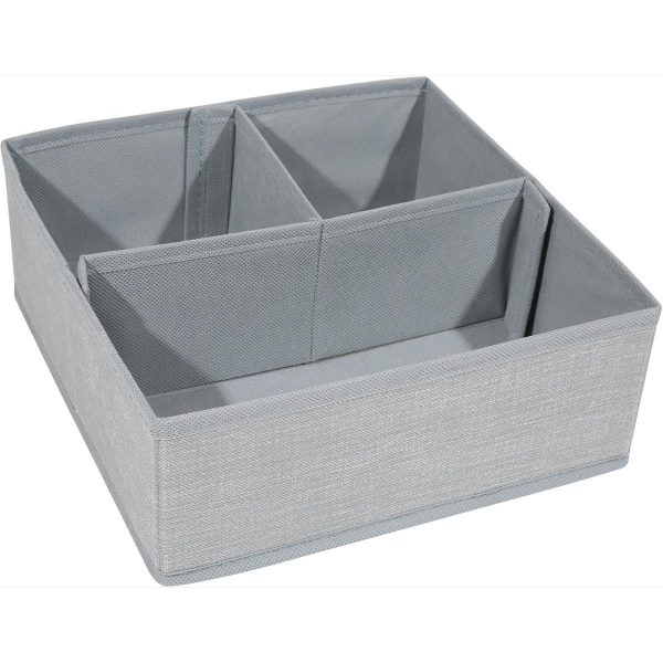 71533 8034116069103 1606910 SAIS GUARDAROBA ORDINELLO 3S TOP CLASS GRIGIO 28X28CM