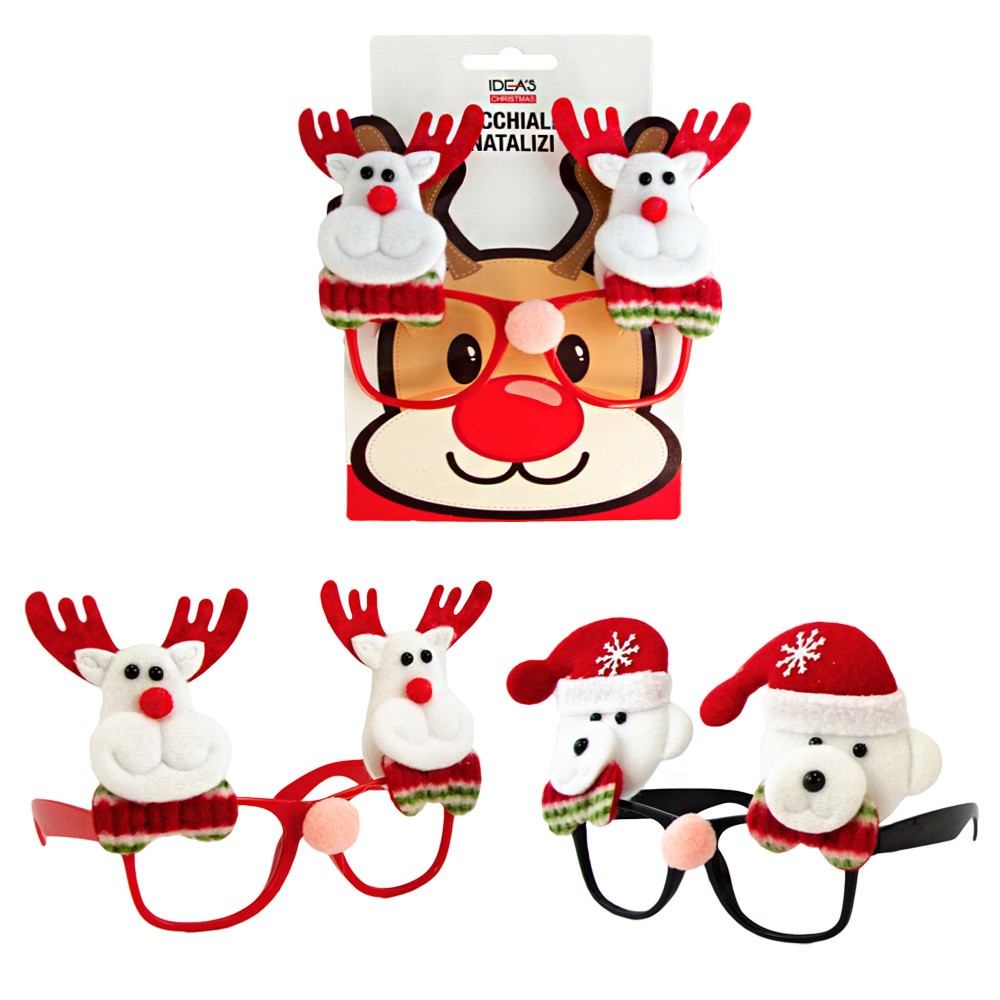 71871 8050766430780 XNA21007611 occhiali christmas party assortiti