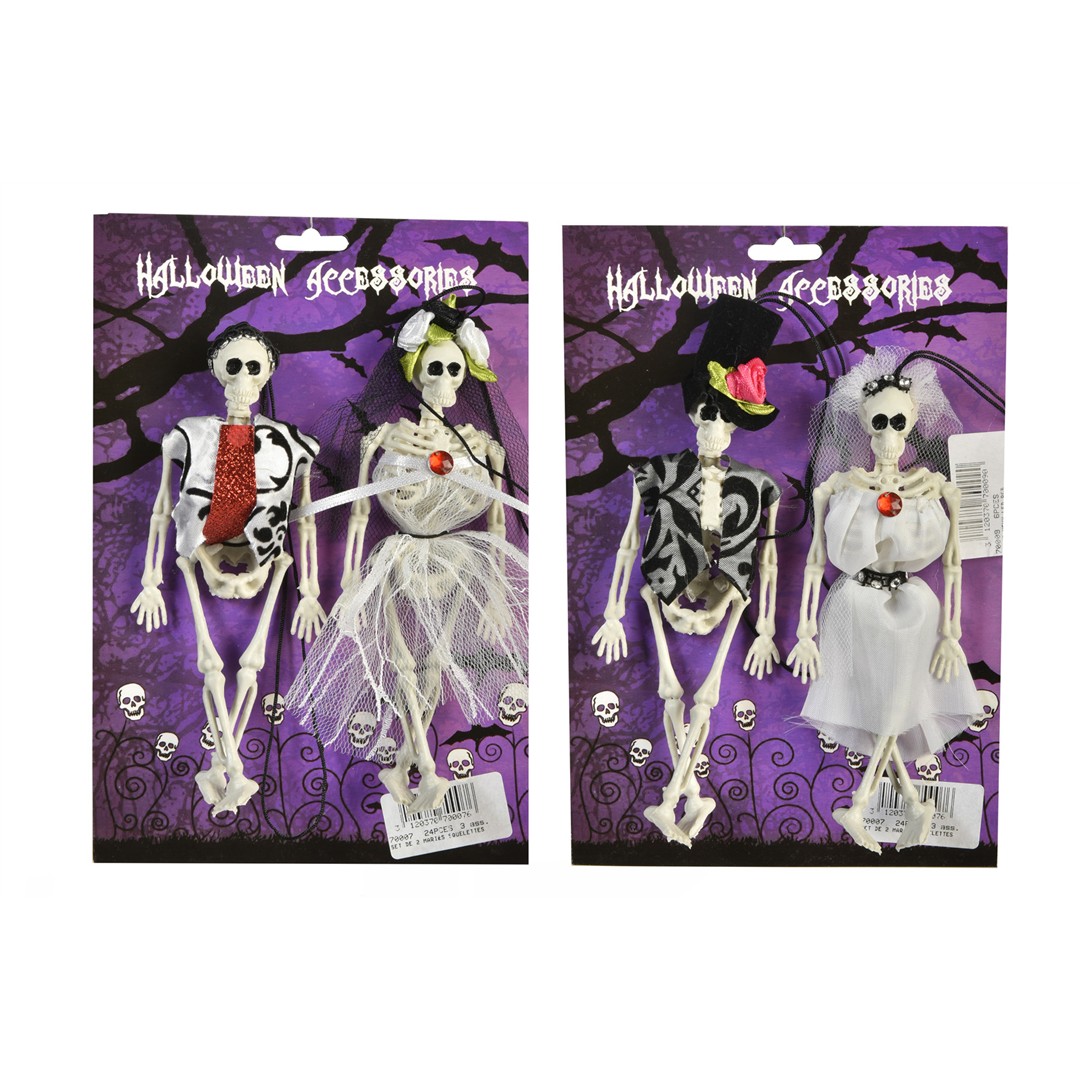 71968 3120370700076 70007 CP halloween set 2 scheletri sposi