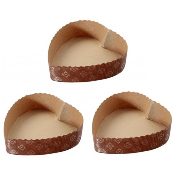 72046 8011684047962 47962 STAMPO IN CARTA FORNO FORMA CUORE 3PZ