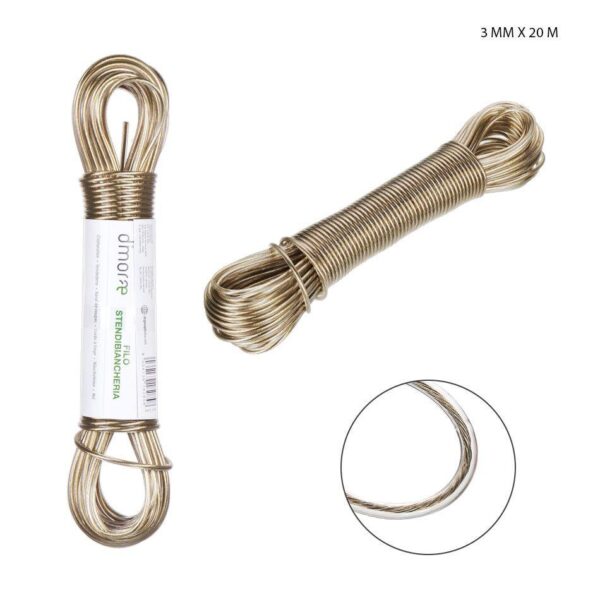 72134 8034139182858 0027928 FILO STENDIBIANCHERIA 3MMX20MT