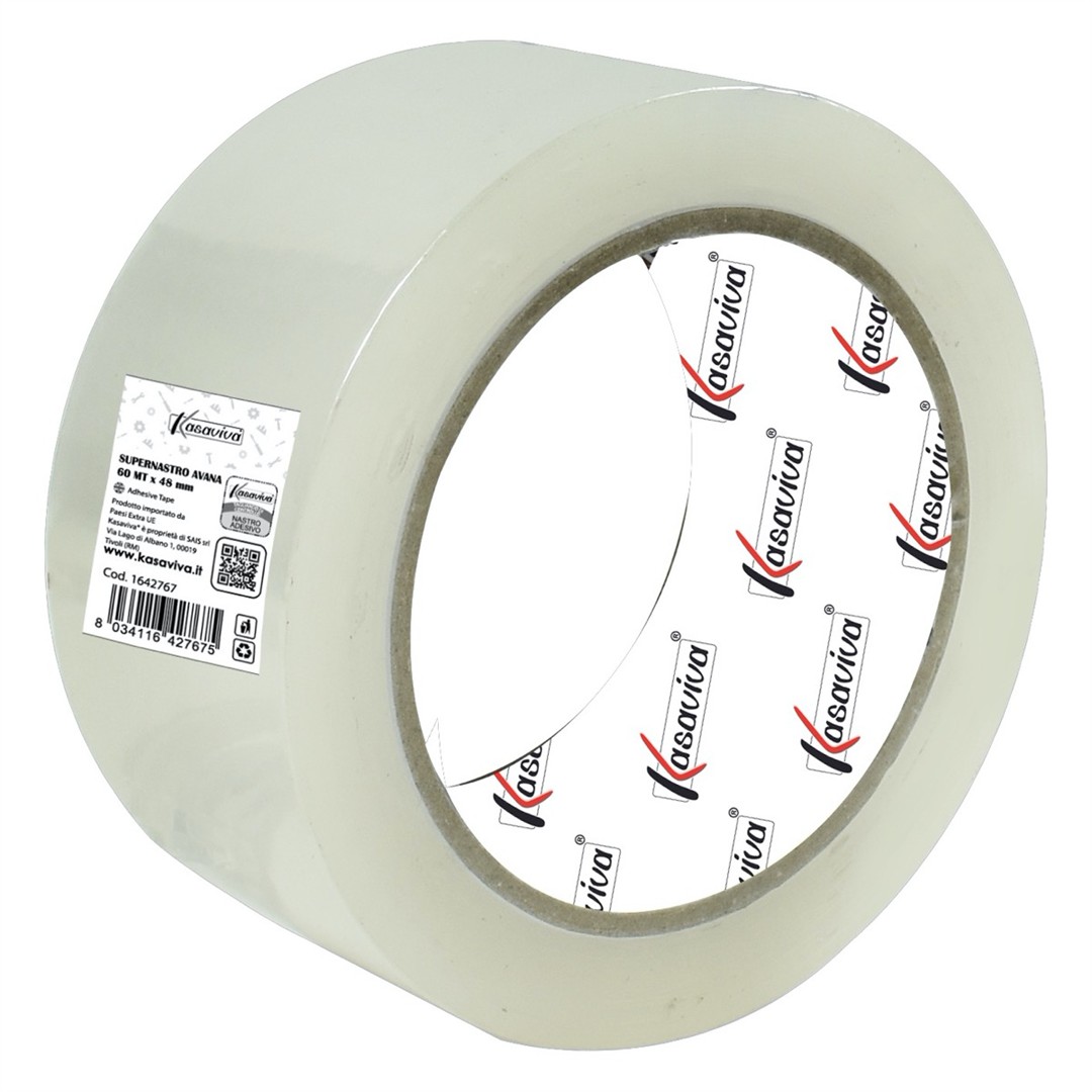 72165 8034116432846 1643284 nastro adesivo trasp.cm.h/48 x 60mt