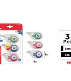 72201 8435250973248 PA137-3 SET 3 CORRETTORI A NASTRO