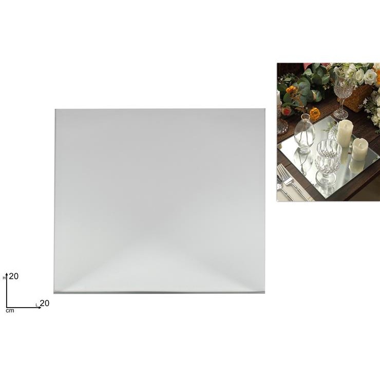 72588 8033113696046 DSO17000161 specchio deco quadrato 20x20cm