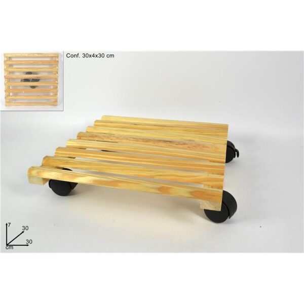 72606 8034048440728 8034048440728 carrello p/vaso legno