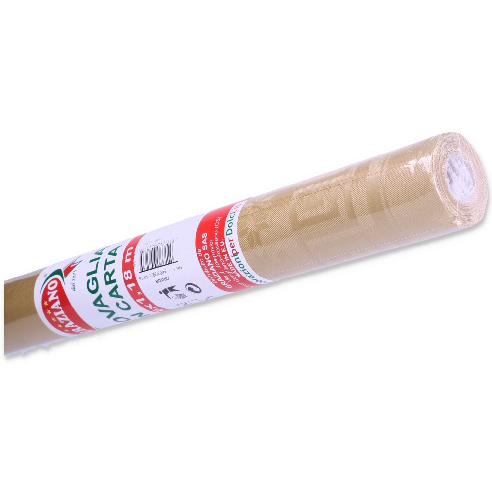 73047 8011684048235 13010 coord. oro tovaglia di carta rotolo 6x1,18m