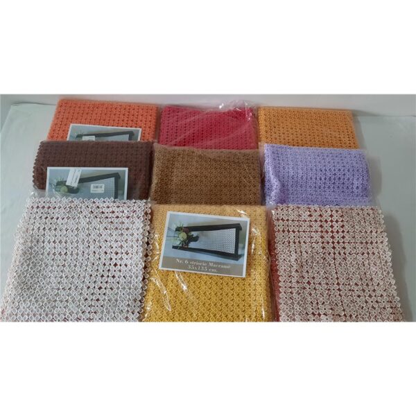 73077 8052784004318 CT001 runner centrotavola macrame 30x120cm ass