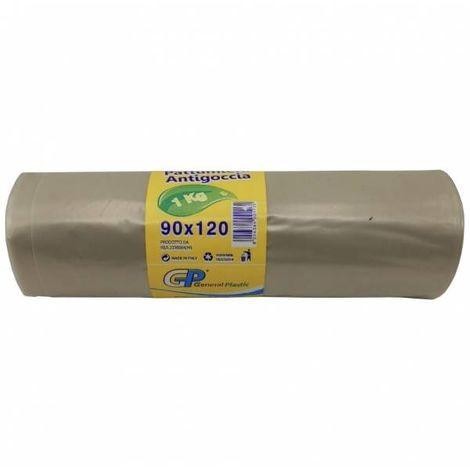 73162 8012558122297 217102005 sacchi condom. 150lt 6pz 90x120cm ambra
