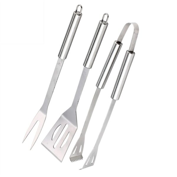 73313 8034116433300 1643330 SAIS set 3 utensili bbq steel in acciaio 35,5cm