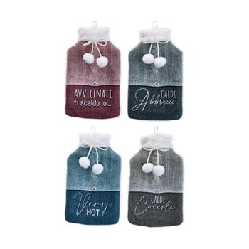 73366 8057586003262 100326 STAR borsa acqua calda con copriborsa in pile