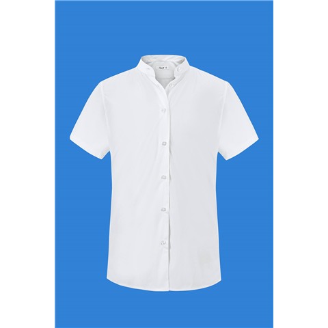 73413 9200000734139 CAM-013A-XL abbigliamento professionale camicia coreano donna size:xs-2xl mani.corte bianco ca-013a 65%poliestre 35%cotonetg.xl