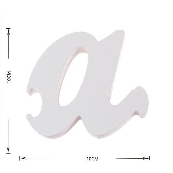 73910 8057739069190 DZ06919 lettera decorativa in legno minuscolo a