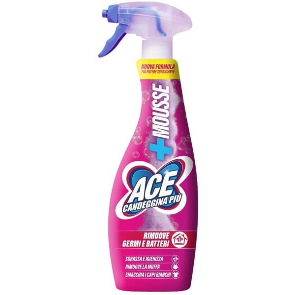 74316 8001480709249 029644 CANDEGGINA ACE 700ML SPRAY MOUSSE