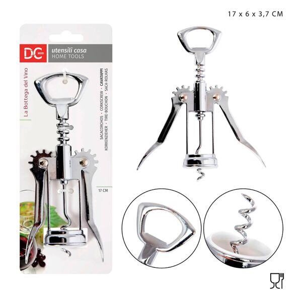 74346 8034139232591 CU23259 CAVATAPPI/APRIBOTTIGLIA IN ACCIAIO INOX