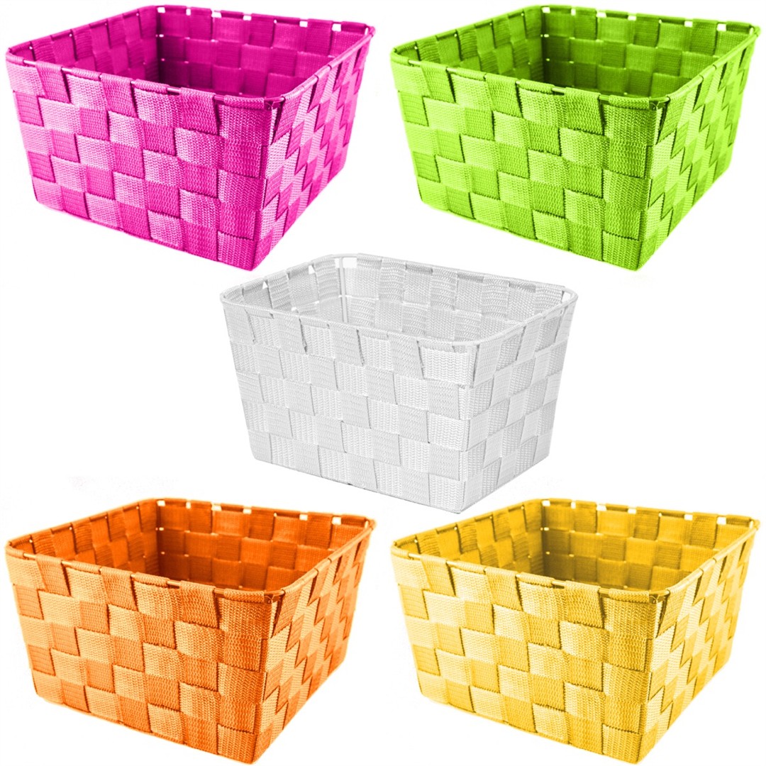 74543 8034116407554 1640755 SAIS cestino domino color cm.26 x 18 x 14