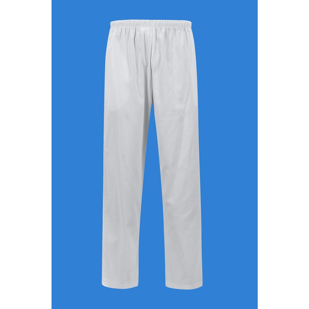 74917 9200000749171 CA-L008A-01-M abbigliamento da lavoro pantaloni size:xs-2xl inferm.donna vita con molla bianco ca-l008a-01 100%cotone tg.m