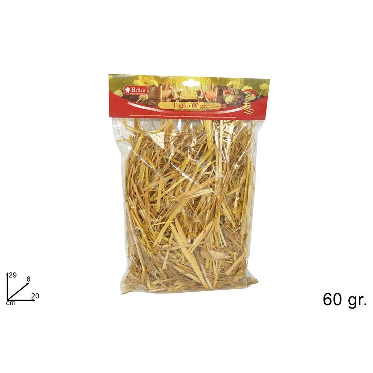 75052 8027501389153 XX000049 paglia in busta 60gr
