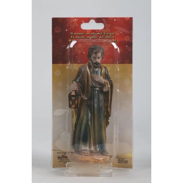 75211 8019959693982 PR-24432/3 PRESEPE NATIVITA STATUA SAN GIUSEPPE 15CM IN BLISTER