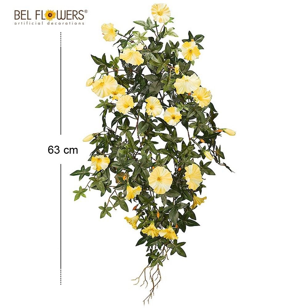 75394 8056099329791 BF60231-32979 ramo cadente petunia x 165 lvs h63ø30cm yl