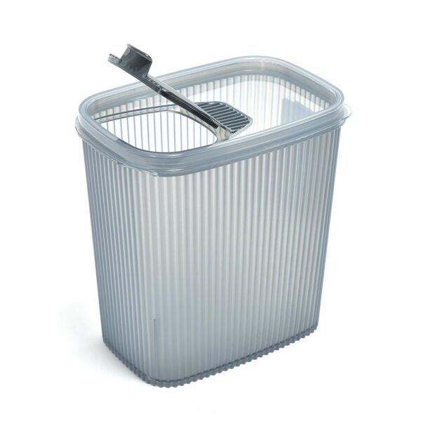 75615 8034052805162 05162 MERCURY CONTENITORE IN PLASTICA DA CUCINA APRIBILE E APPILABILE 2,5LT