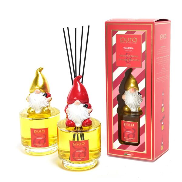 75787 8056001099262 99262 MERCURY DIFFUSURE DI ESSENZA CHRISTMAS ELF CON BACCHETTI IN COTONE 500ML VANIGLIA