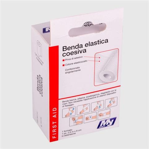 75800 8000061048258 BEN04825A BENDE ELASTICA 1PZ CM.6 X 2.5MT