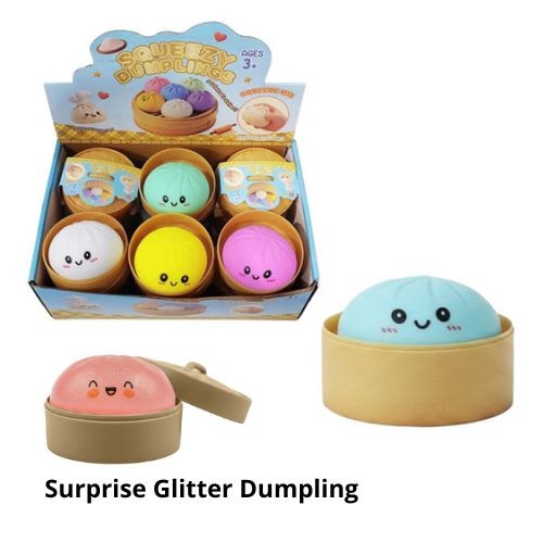 76120 8055305433970 DP008 squishy ravioli dumpling 8,5cm tpr pva