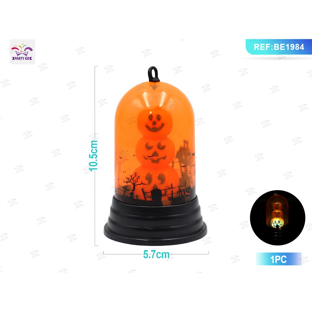 76235 8058617307847 BE1984 halloween lanterna luminosa con zucchette