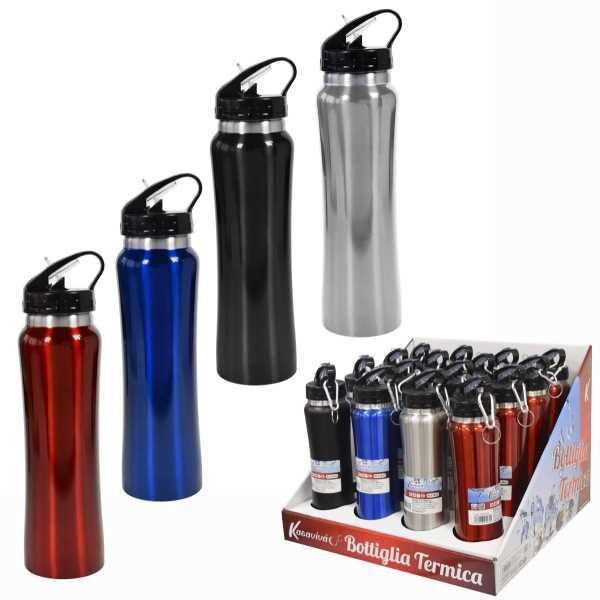 76520 8034116414705 1641470 SAIS FIT-BOTTLE BORRACCIA TERMICA ACCIAIO 500ML