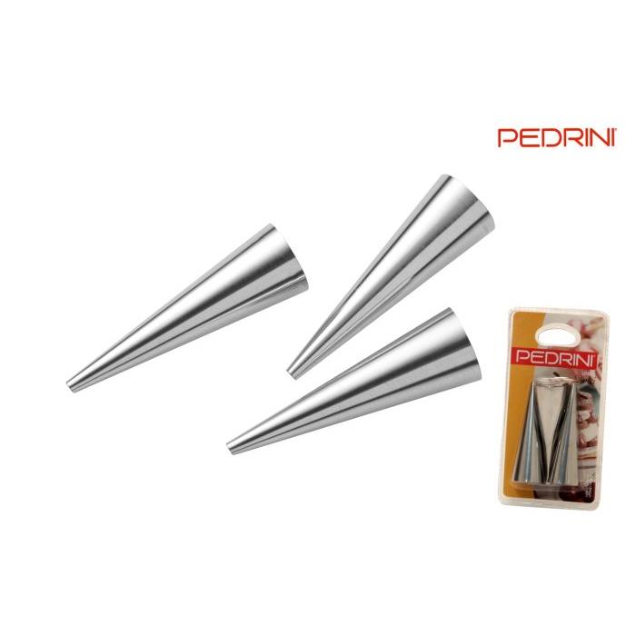 76611 8006330536044 52192 set 3 formine per cannoncini latta