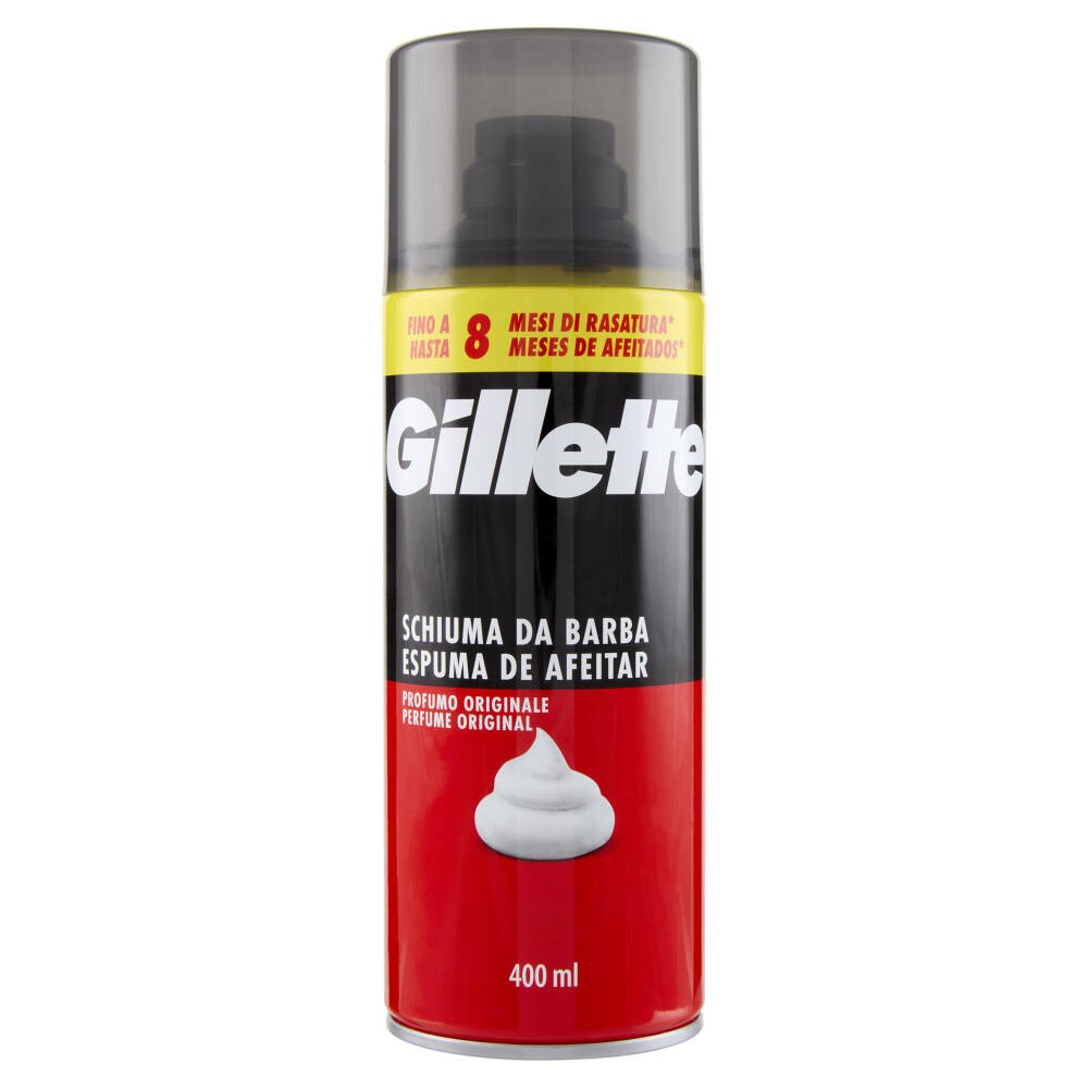 76892 8700216473460 73460 barba gillette schiu.400ml classica