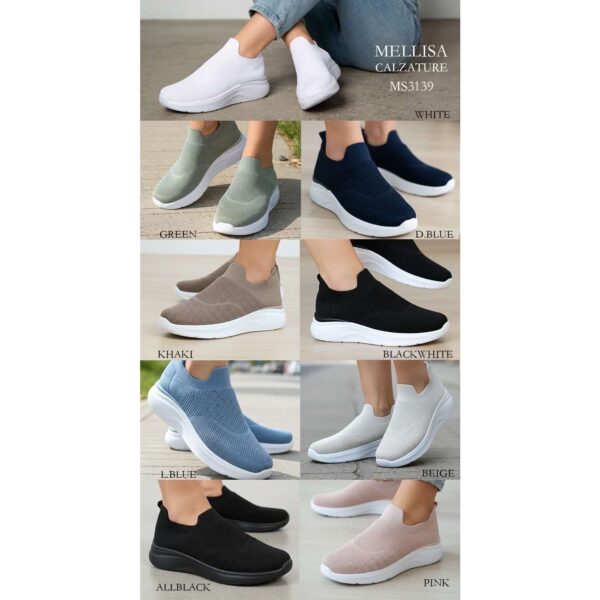 77120 9200000771202 MS3139 scarpe donna sneakers sportive comfort traspirante