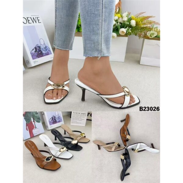 77121 9200000771219 B23026 scarpe donna sandali tacco medio