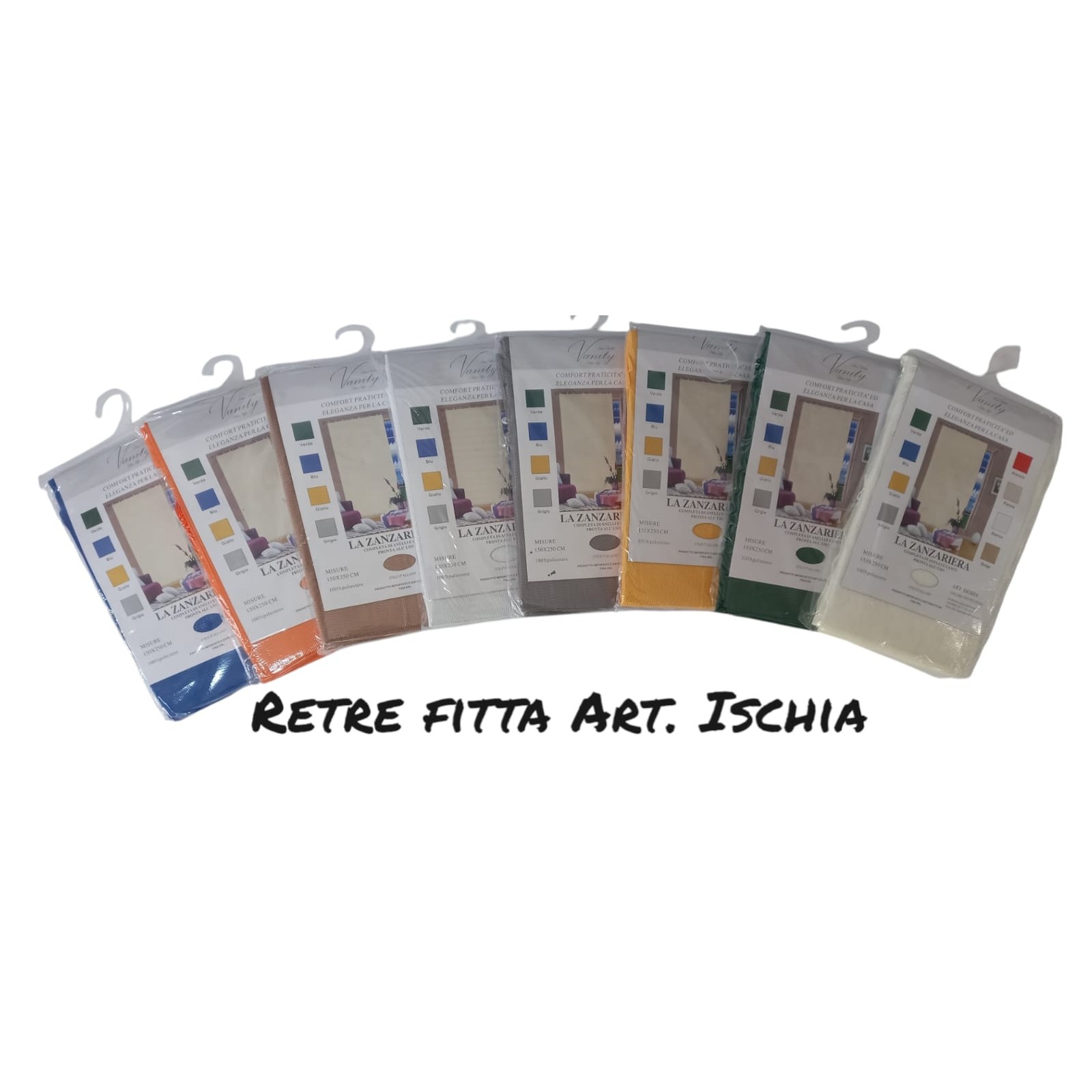 77168 8056389812040 TED01 tenda zanzariera moschiera 150x250cm ass