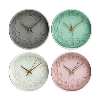 77371 8057586063679 106367 STAR orologio da parete in plastica ø21,5cm