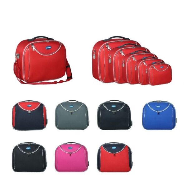 775 9200000007752 BCVM-12 beauty case da viaggio 12'' 30x22x16cm color ass piccolo